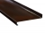 Отлив оконный BAUSET 110 мм коричневый